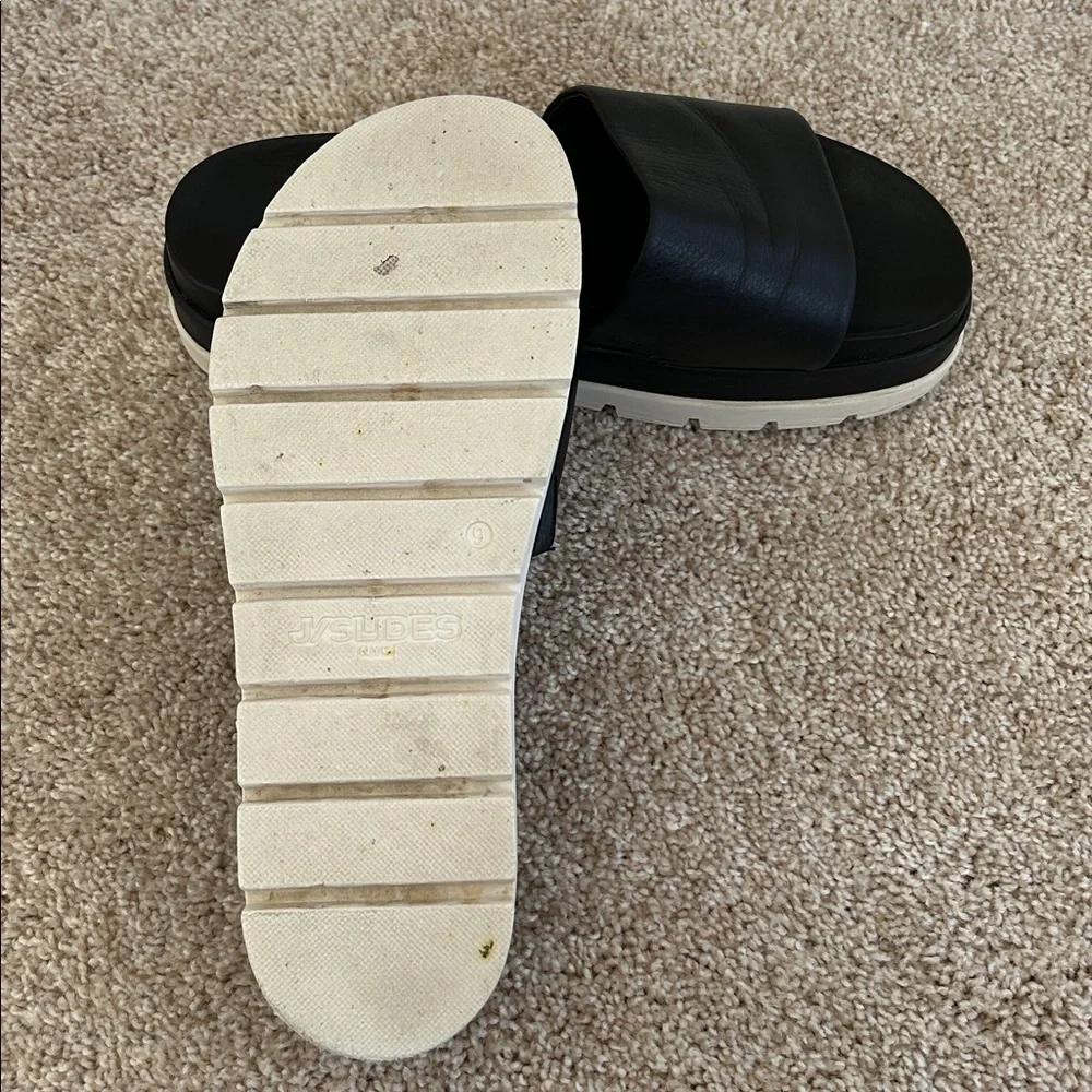 J/Slides NYC Bibby Platform Slide - Black